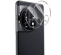 NOVAGO Compatible avec OnePlus 11 5G/1+11 5G - Lot de 2 Films vitre Protection Verre trempé ultra résistant pour la partie caméra