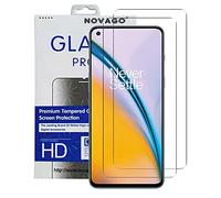 NOVAGO Compatible avec OnePlus Nord 2 5G - Pack de 2 Films Protection Écran Verre trempé Résistant et Transparent, Films Plus Petits Que l'écran