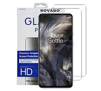 NOVAGO Compatible avec OnePlus Nord 5G - Pack de 2 Films Verre trempé Protection écran résistant