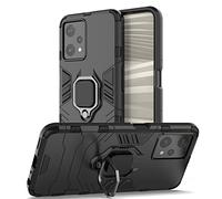 NOVAGO Compatible avec OnePlus Nord CE 2 Lite 5G/1+Nord CE 2 Lite 5G - Coque Arrière Armure Anti-Choc avec Anneau Support Rotatif - Béquille, Compatible Support Voiture Magnétique