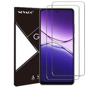 NOVAGO Compatible avec Oppo A5 4G 5G（CPH2727/A5 Pro 4G 5G -Pack de 2 Films Protection écran en Verre trempé Solide 9H (Transparent), ne Couvre Pas la totalité de l'écran