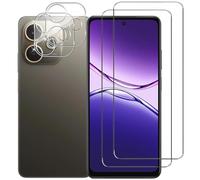 NOVAGO Compatible avec Oppo A5 Pro 4G/5G - Pack de 4 Films vitre verre trempé donc 2 pour écran et 2 pour l'objectif caméra arrière