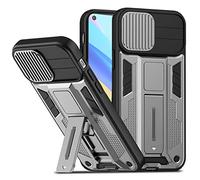 NOVAGO Compatible avec Oppo A76 4G et A96 4G - Coque Résistante magnétique Anti Choc avec Pied béquille Pliable