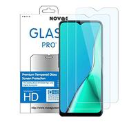 NOVAGO Compatible avec OPPO A9 2020 / A5 2020- Pack de 2 films protection écran verre trempé résistant