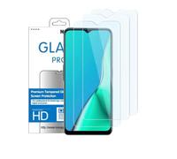 NOVAGO Compatible avec OPPO A9 2020 et OPPO A5 2020 - Pack de 3 Films de Protection d'Écran en Verre Trempé Résistant Transparent