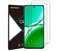 NOVAGO Compatible avec Oppo Reno12 F 4G/5G,Reno12 FS 4G/5G,Reno13 F 5G/13 FS,Reno 8 Pro - Pack de 2 Films Protection écran vitre en Verre trempé Solide 9H (Transparent, Compatible Coque)
