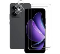 NOVAGO Compatible avec OPPO Reno13 F 5G - Pack de 4 Films vitre verre trempé donc 2 pour écran et 2 pour l'objectif caméra arrière