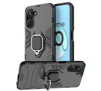 NOVAGO Compatible avec Realme 10 - Coque Résistante Anti Choc avec Anneau Bague Anti Chute/béquille