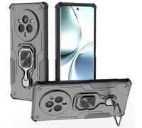 NOVAGO Compatible avec Realme 14 Pro 5G - Coque Résistante Anti Choc avec Anneau Bague Anti Chute/béquille (Noir)