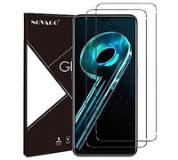 NOVAGO Compatible avec Realme 9i 5G -Pack de 2 Films Protection écran en Verre trempé Solide 9H (Transparent, Compatible Coque)