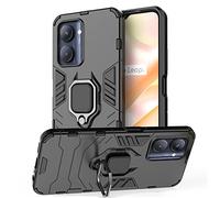 NOVAGO Compatible avec realme C33 - Coque Résistante Anti Choc avec Anneau Bague Anti Chute/béquille