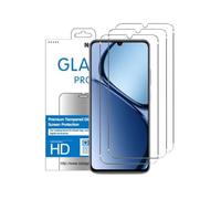NOVAGO Compatible avec Realme C51/ C53/ C61 4G/ C63 4G et C71 - Pack de 3 Films en Verre Trempé pour Écran Dureté 9H Transparent Résistant Anti Choc et Anti Explosion Compatible avec Coque