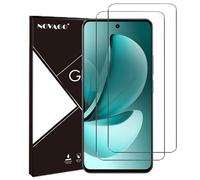NOVAGO Compatible avec realme C71 4G/5G - Pack de 2 Films Protection écran en Verre trempé Solide 9H (Transparent, Compatible Coque)