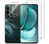 NOVAGO Compatible avec realme C71 4G/5G - Pack de 4 Films vitre verre trempé donc 2 pour écran et 2 pour l'objectif caméra arrière