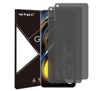 NOVAGO compatible avec Realme GT 5G/ Master/GT Neo 2T/ Realme 9-2 Films Protection Écran Anti-Espion en Verre Trempé - Confidentialité, Anti-Rayures et Compatible Coques