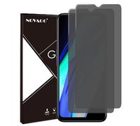 NOVAGO Compatible avec Realme Narzo 30A/ Narzo 50i Prime/Narzo 50A Prime 4G - Lot de 2 Films vitre Protection écran Verre trempé résistant 0.33 mm 9H (Teinté anti espion)