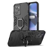 Compatible Realme Narzo 50a Prime 4g Et Realme C35 4g - Coque Résistante Anti Choc Avec Anneau Bague Anti Chute-Béquille [Novago]