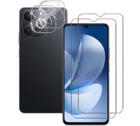 NOVAGO Compatible avec Realme Note 70T - Pack de 4 Films vitre verre trempé donc 2 pour écran et 2 pour l'objectif caméra arrière
