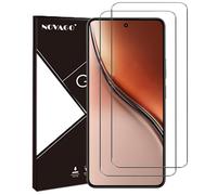 NOVAGO Compatible avec realme P3 5G -Pack de 2 Films Protection écran en Verre trempé Solide 9H (Transparent), ne Couvre Pas la totalité de l'écran