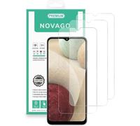 NOVAGO Compatible avec Samsung Galaxy A03, A03S,A02, A20S et A04s - Lot de 3 Films de Protection en Verre Trempé Transparent (Bouclier Écran Anti-Choc, Anti-Rayures et Anti-Explosion)
