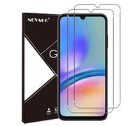 NOVAGO Compatible avec Samsung Galaxy A05s, Galaxy A06, Galaxy A07 - Pack de 2 Films Protection écran en Verre trempé Solide 9H (Transparent), ne Couvre Pas la totalité de l'écran