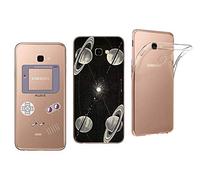 NOVAGO Compatible avec Samsung Galaxy J4 Plus /J4+ -Pack de 3 Coques Souples Solides Anti Choc avec Impression Motif de qualité (Multicolore 1)
