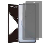 NOVAGO Compatible avec Samsung Galaxy S10 Lite 2020/ Samsung Galaxy Note 10 Lite - Lot de 2 Films vitre Protection écran Verre trempé résistant Teinté Anti Espion