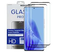 NOVAGO Compatible avec VIVO V29 Lite 5G Pack de 2 Films écran en Verre trempé incurvé Compatible avec Toutes Les Coques et Housses