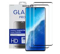 NOVAGO compatible avec Vivo X60 Pro - pack de 2 Films protection écran verre trempé résistant 3D incurvé