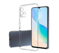 NOVAGO Compatible avec Vivo Y33s Vivo Y21 et Vivo Y21s - Coque arrière Transparent Ultra résistant en Gel Souple
