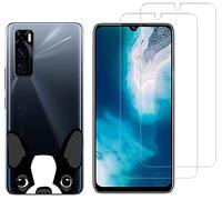 NOVAGO Compatible avec Vivo Y70 - Pack Complet- Coque Ultra Résistante Anti Chute + 2 Films de Protection écran en Verre trempé (Dog)