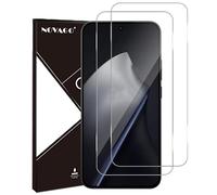 NOVAGO Compatible avec Xiaomi 15T/ Xiaomi 15T Pro -Pack de 2 Films Protection écran vitre Verre trempé Solide 9H