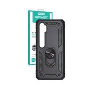 NOVAGO Compatible avec Xiaomi Mi Note 10/Note 10 Pro/Note 10 Lite -Coque Résistante Anti Choc avec Anneau Bague Anti Chute/béquille
