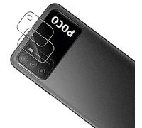 NOVAGO Compatible avec Xiaomi POCO M3 - Lot de 2 Films vitre Protection Verre trempé Ultra résistant pour la Partie caméra