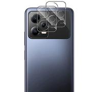 NOVAGO Compatible avec Xiaomi POCO X5 5G/Redmi Note 12 5G - Lot de 2 Films vitre Protection Verre trempé ultra résistant pour la partie caméra