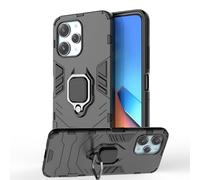 NOVAGO Compatible avec Xiaomi Redmi 12 4G / Redmi 12 5G - Coque Résistante Anti Choc avec Anneau Bague Anti Chute/béquille