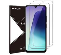 NOVAGO Compatible avec Xiaomi Redmi 14C / Redmi A5 / Poco C75 -Pack de 2 Films Protection écran en Verre trempé Solide 9H (Transparent), ne Couvre Pas la totalité de l'écran