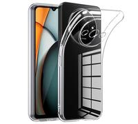 NOVAGO Compatible avec Xiaomi Redmi A3 4G / Redmi A3X 4G - Coque arrière Transparent en TPU Gel Souple Solide Anti Choc