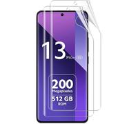 NOVAGO Compatible avec Xiaomi Redmi Note 13 Pro+ 5G - 2 Films protection écran en hydrogel Souple et résistant
