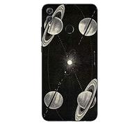 NOVAGO Compatible Huawei Honor 8X / View 10 Lite -Coque en Gel Souple résistante et Solide Anti Choc avec Impression de qualité Durable (x1, Espace)