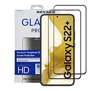 NOVAGO Compatible Samsung Galaxy S22 Plus, S22+ 5G, S23+ 5G, S23 Plus 5G -Pack de 2 Films Protection écran en Verre trempé résistant