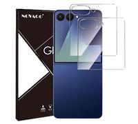 NOVAGO Compatible Samsung Galaxy Z Flip7 /Z Flip 7 -Pack de 2 Films Protection écran en Verre trempé résistant Anti-Trace Protecteur avec Dureté 9H Glass