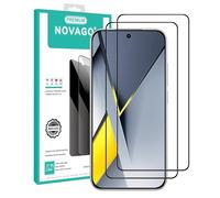 NOVAGO Compatible Xiaomi Poco F8 Ultra -Pack de 2 Films Protection écran en Verre trempé résistant