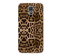 NOVAGO Coque Galaxy S5, S5 Neo, S5 New Coque Gel Souple et résistant avec Impression Fantaisie pour Samsung Galaxy S5(Léopard)