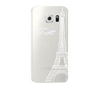 NOVAGO Coque Galaxy S6 Edge Gel Souple résistante avec Impression Fantaisie pour Samsung S6 Edge (5,1'')-Tor Blanche