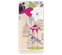 NOVAGO Coque Gel imprimée pour Apple iPod Touch 6 (sortie 2015) Oiseau en Cage G