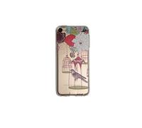 NOVAGO Coque Gel imprimée pour Apple iPod Touch 6 (sortie 2015) Oiseau en Cage