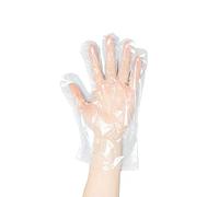 NOVAGO Gants basic plastiques transparents et jetables (500)