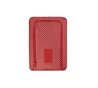 NOVAGO Housse Sac à Chaussure,matière imperméable, idéal Accessoire pour Les Voyages (Rouge/Etoiles)