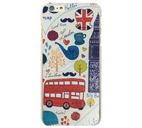 NOVAGO iPhone 5/5S/SE 2016 - Coque Gel Souple incassable avec Impression de Motif Fantaisie (Londres)